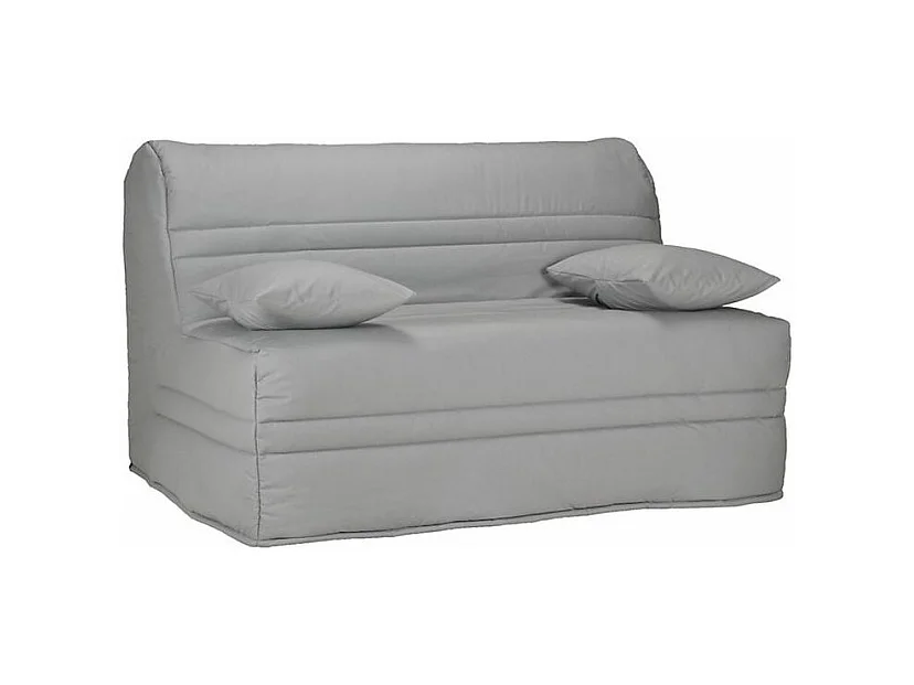 BZ zitbank Bultex matrasstof 15 cm Barnes 140x200 cm-Kleur Lichtgrijs-Opslagruimte Zonder opslag
