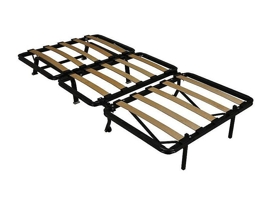 BZ fauteuil 1 zits 90x190 cm stoffen matras 9 cm Optale-Kleur Lichtgrijs