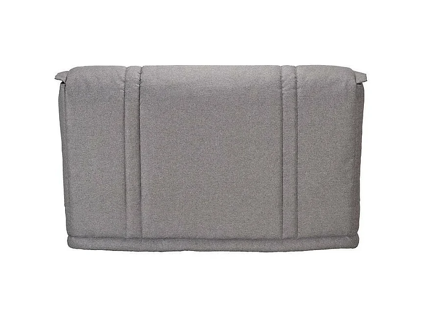 Banquette BZ tissu matelas Starconfort 15cm Pardo-Couleur Gris-140x200-Coffre de rangement Avec rangement