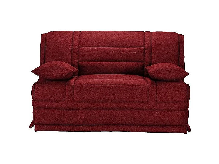 BZ bankstof matras 12 cm Venus-Kleur Bordeaux-Slapen 160x200cm-Opslagruimte Zonder opslag