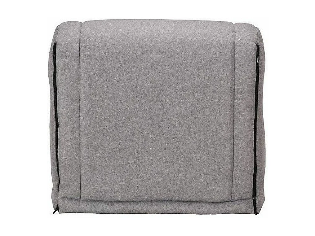 BZ fauteuil 1 zits 90x190 cm stoffen matras 12 cm Venus-Kleur Grijs
