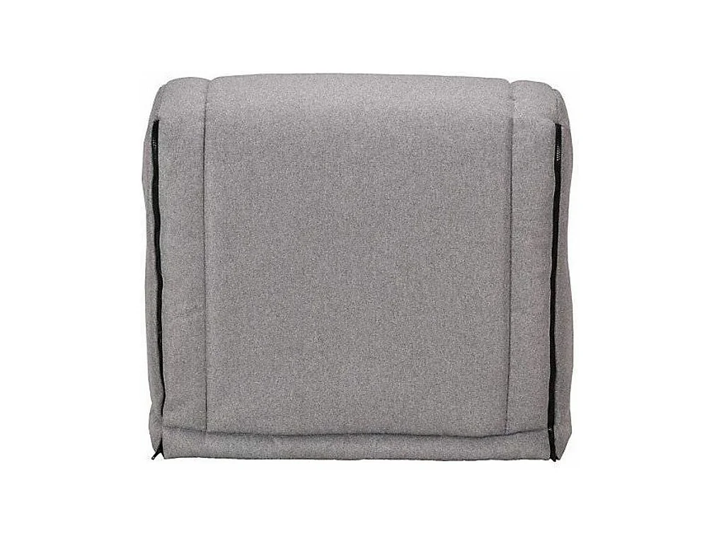 Fauteuil BZ 1 place 90x190 tissu matelas 12cm Venus-Couleur Gris