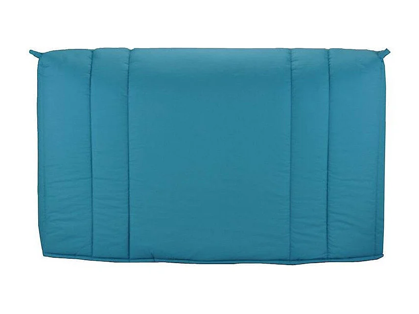 Banquette BZ tissu matelas Bultex 12cm 140x190 Bounty-Couleur Bleu turquoise-Coffre de rangement Avec rangement