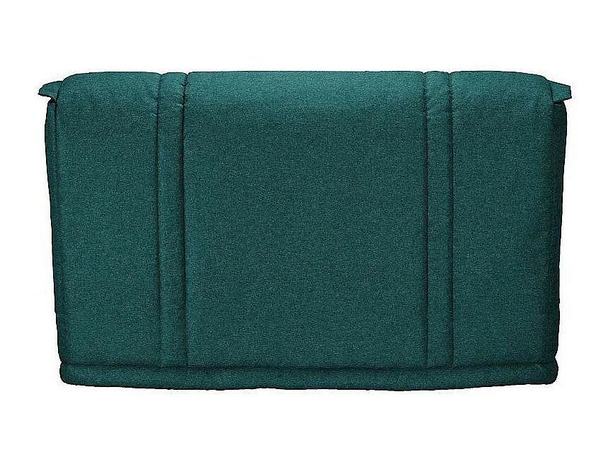 Banquette BZ tissu matelas 12cm Venus-Couleur Bleu canard-140x200