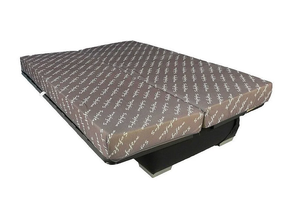 Clic Clac 130x190 matelas Sofaflex 11cm Gaby 193cm-Couleur Taupe