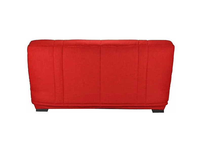 Canapé clic clac microfibre avec rangement matelas Starlux 17cm Minel 207cm-Couleur Beige clair