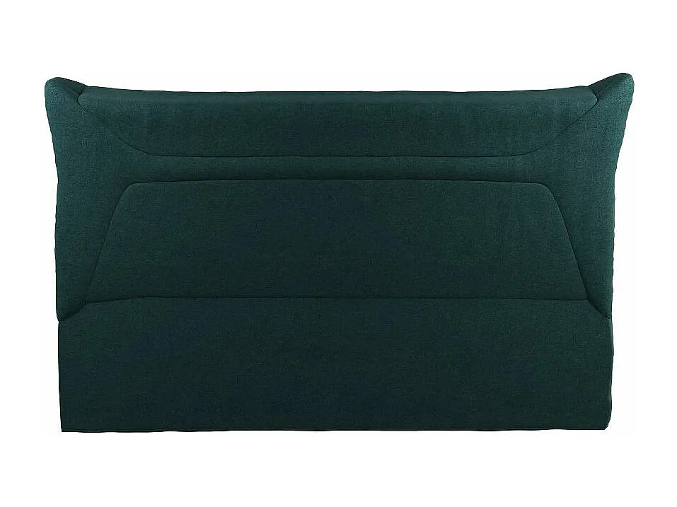 Canapé BZ Tissu matelas 12cm 140x190 Zilo-Couleur Vert sapin-Coffre de rangement Avec rangement