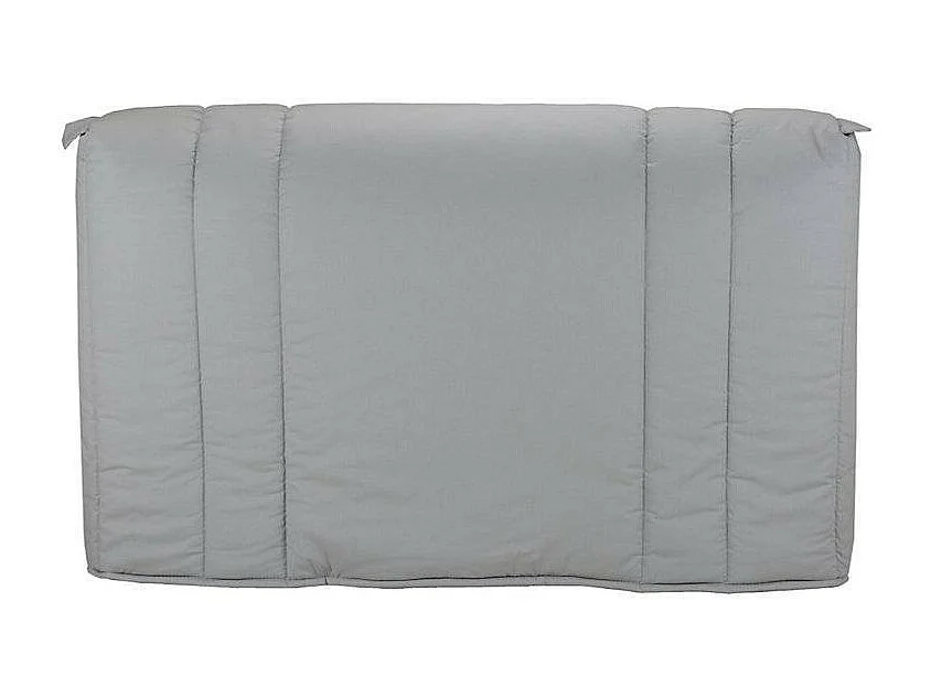 Banquette BZ tissu matelas Bultex 12cm 140x190 Bounty-Couleur Gris clair