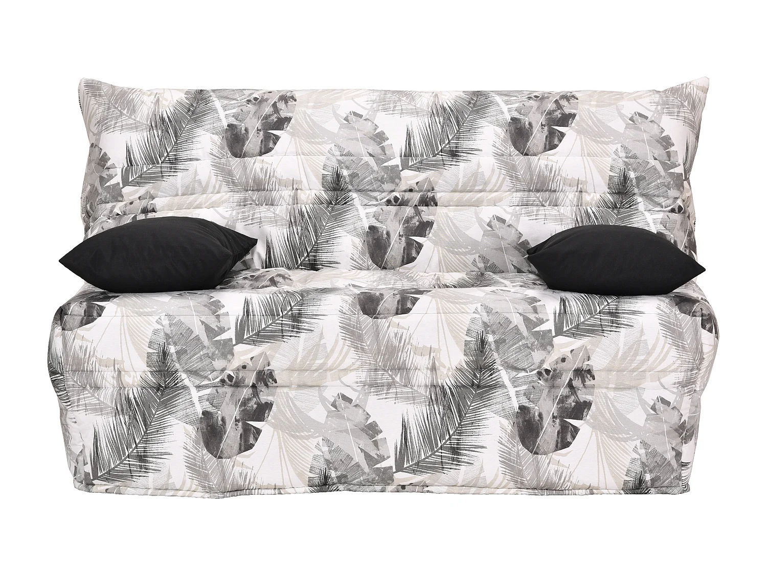 2-zits accordeon bedbank 140x190 cm bloemen Optale