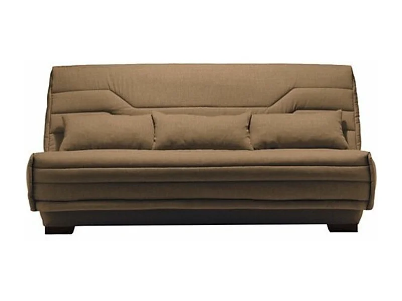 Clic Clac stoffen zitbank met Bultex matrasbox 15 cm Bianca 207 cm-Kleur Wrat