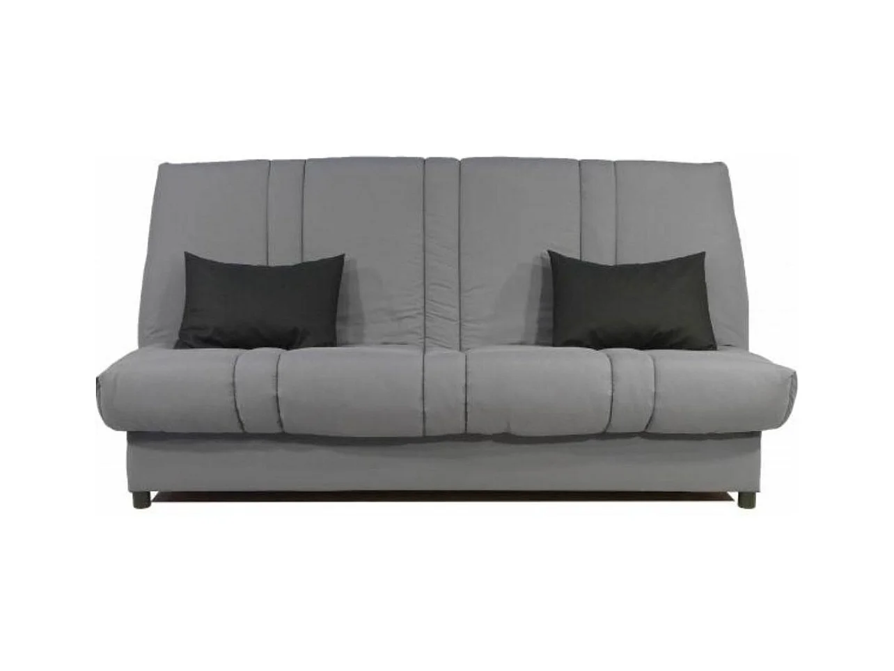 Clic Clac 130x190 matelas Sofaflex 11cm Gaby 193cm-Couleur Gris