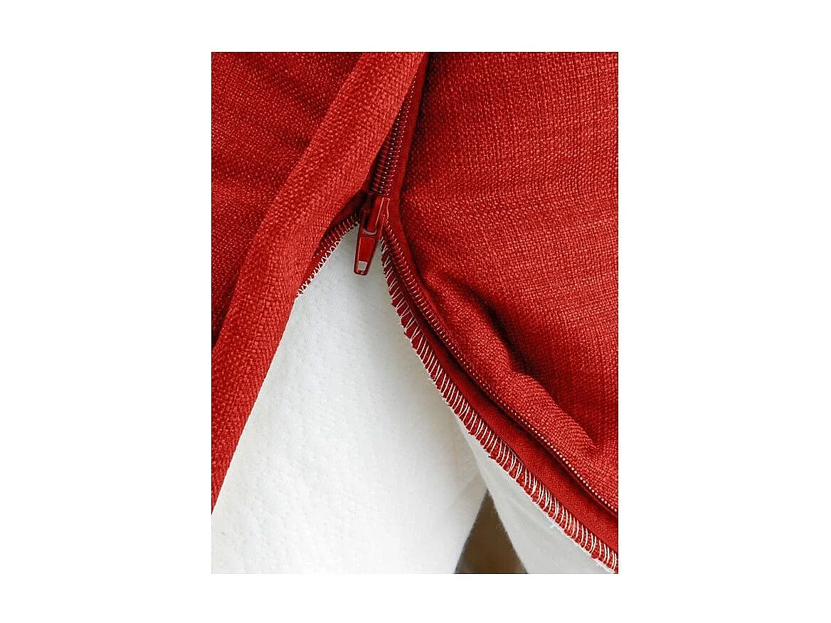 Fauteuil BZ 1 place microfibre matelas 12cm Venus-Couleur Rouge