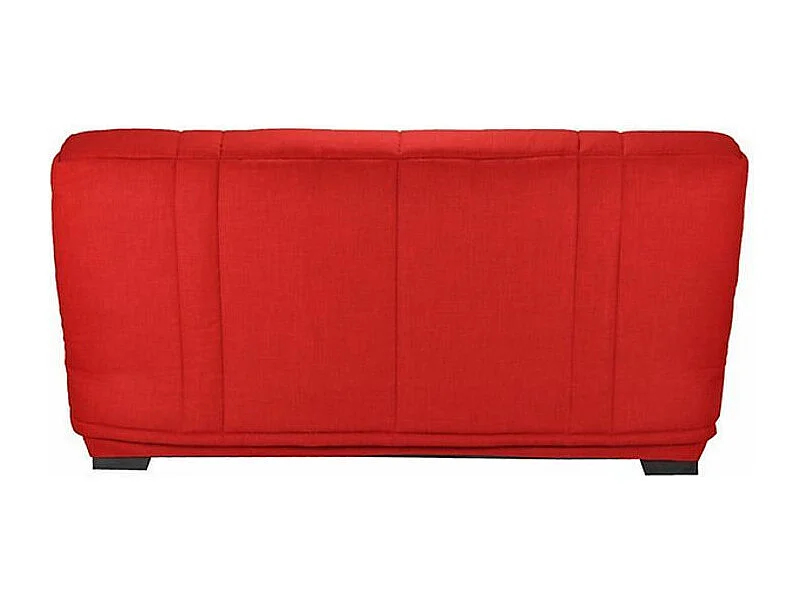 Microvezel slaapbank met Starlux matrasopberger 17 cm Minel 207 cm-Kleur Zwart