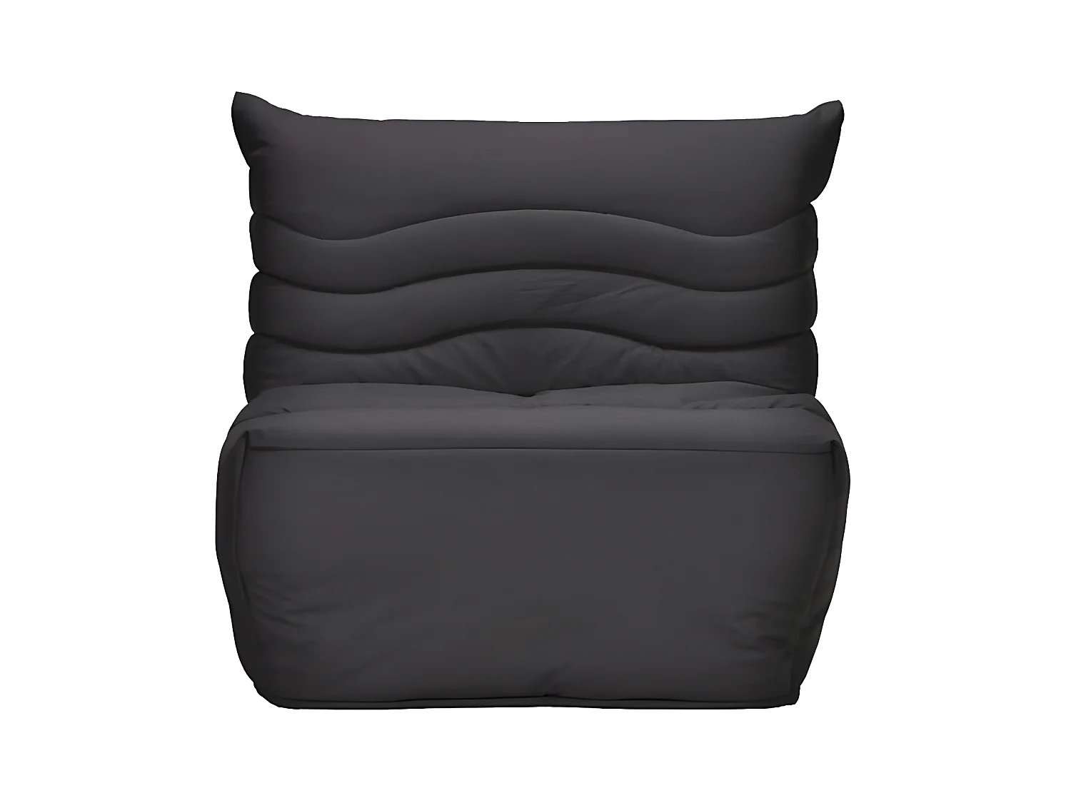 Banquette lit accordéon 1 place 90x190 matelas 12cm Brioca-Couleur A 962