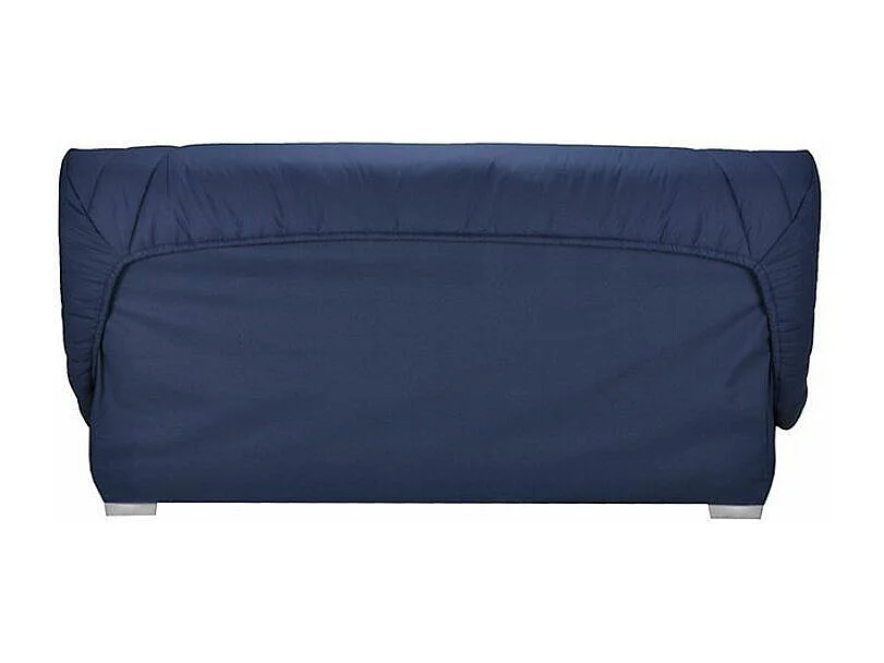 Banquette Clic Clac tissu matelas Bultex 14cm avec rangement Bary-Couleur Marron clair-140x190