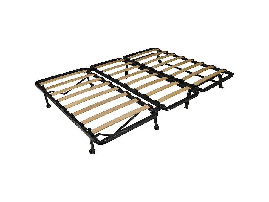 Banquette BZ tissu matelas Starconfort 15cm Pardo-Couleur Taupe-160x200