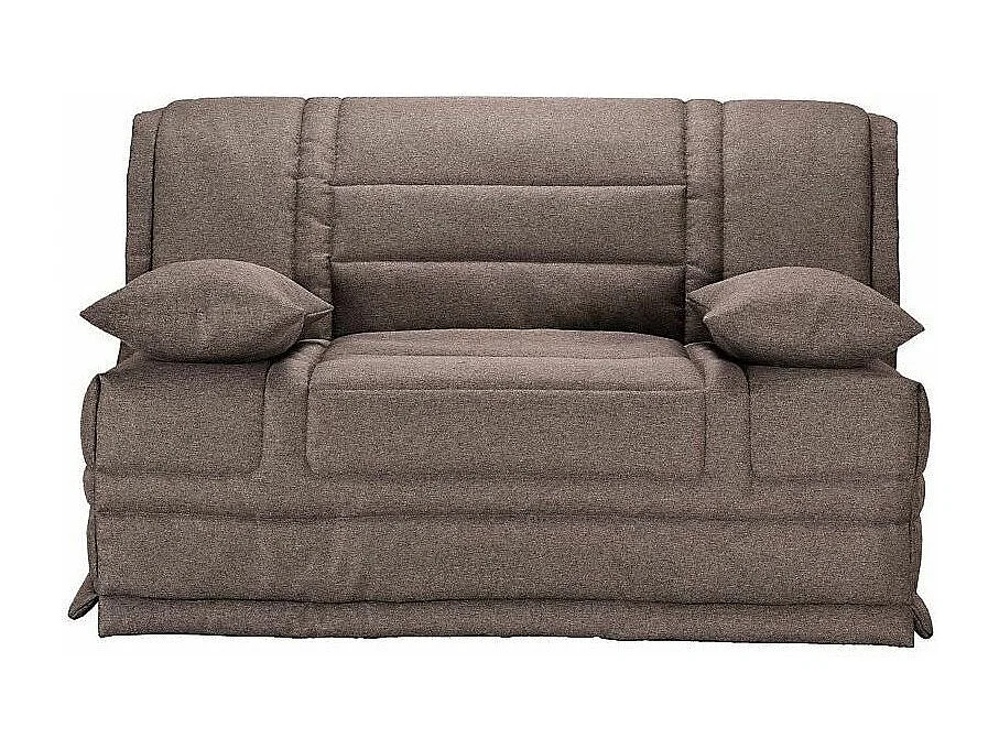 Banquette BZ tissu matelas Starconfort 15cm Pardo-Couleur Taupe-160x200
