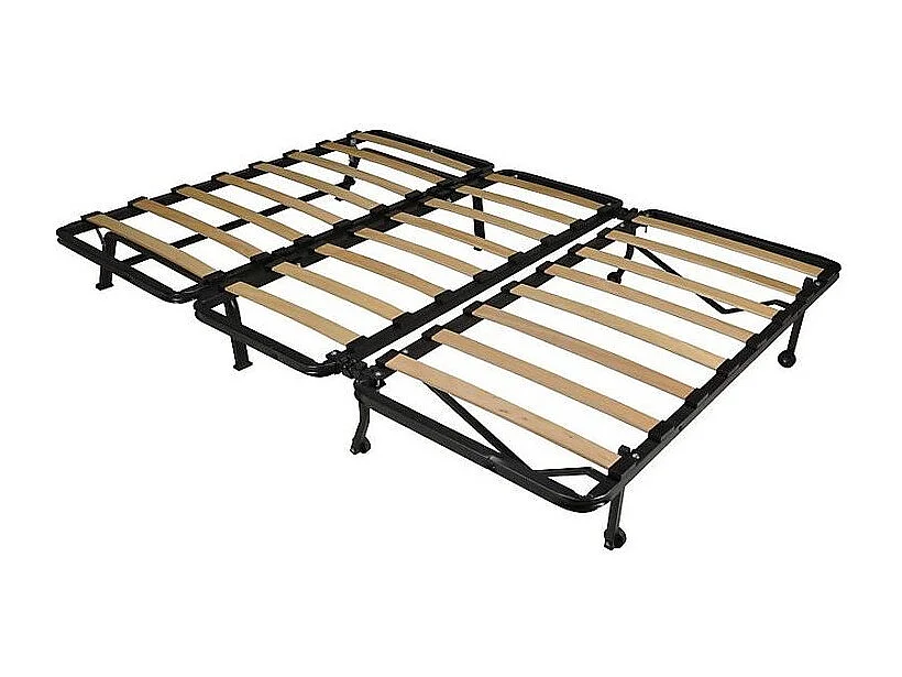 Canapé BZ Tissu matelas 12cm 140x190 Zilo-Couleur Bordeaux