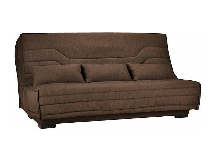 Clic Clac microvezelbank met Bultex matrasbox 15 cm Bianca 140x200 cm-Kleur Licht beige