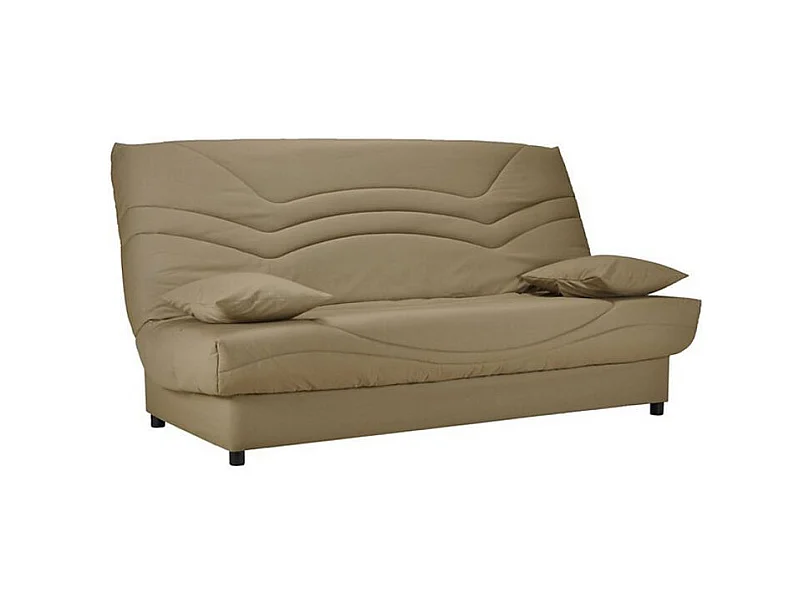 Clic Clac zitbank Starbed matrasstof 13 cm met Kistar opbergbox 130x190 cm-Kleur Zwart