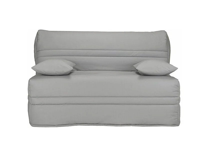 Banquette BZ tissu matelas Bultex 15cm Barnes 140x200-Couleur Jaune