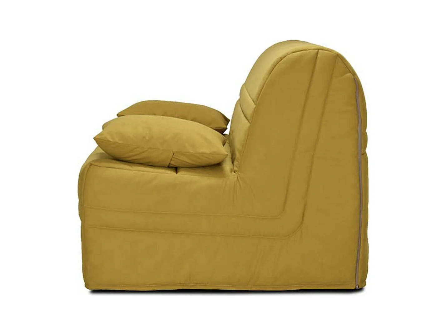 BZ zitbank Bultex matrasstof 15 cm Barnes 140x200 cm-Kleur GEEL-Opslagruimte Zonder opslag