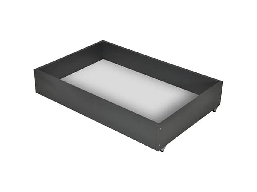 BZ bank Matrasstof 12 cm 140x190 cm Zilo-Kleur Lichtgrijs-Opslagruimte Met opbergruimte