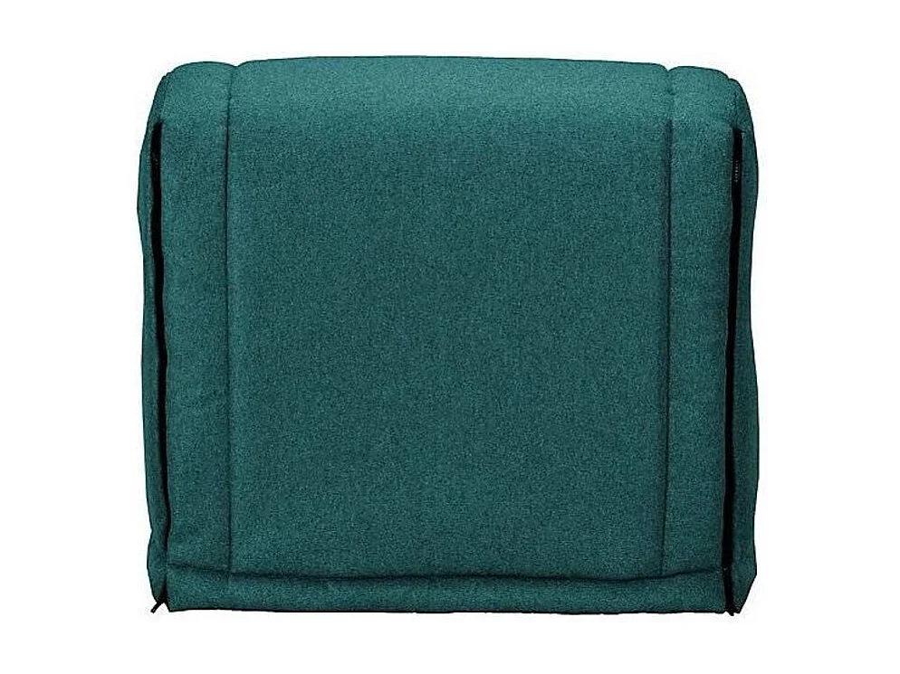 Fauteuil BZ 1 place 90x190 tissu matelas 12cm Venus-Couleur Bleu canard