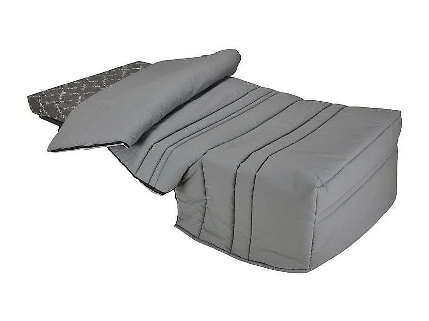 Fauteuil BZ 1 place 90x190 tissu matelas 9cm Optale-Couleur Bleu turquoise