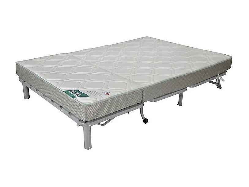 BZ microvezel zitbank Bultex matras 15 cm Master 140x200 cm-Kleur Blauw-Opslagruimte Met opbergruimte