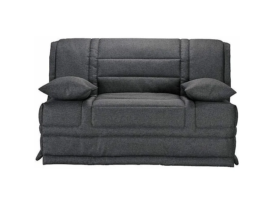 BZ zitbank Starconfort matrasstof 15 cm Pardo-Kleur Donkergrijs-Slapen 160x200cm-Opslagruimte Met opbergruimte
