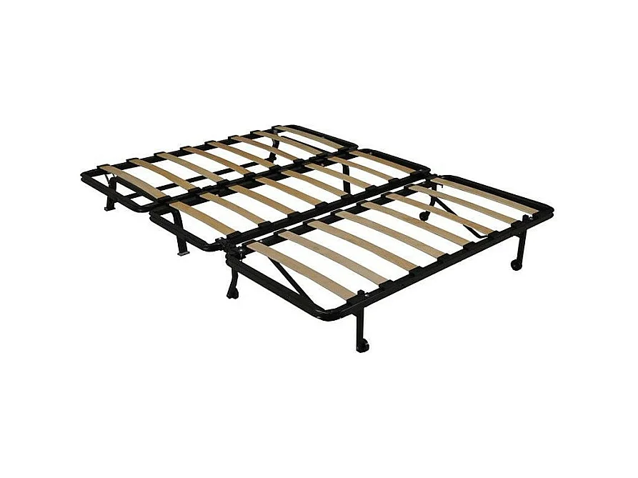 BZ zitbank Sofaconfort matrasstof 9 cm Optale 143 cm-Kleur Lichtgrijs