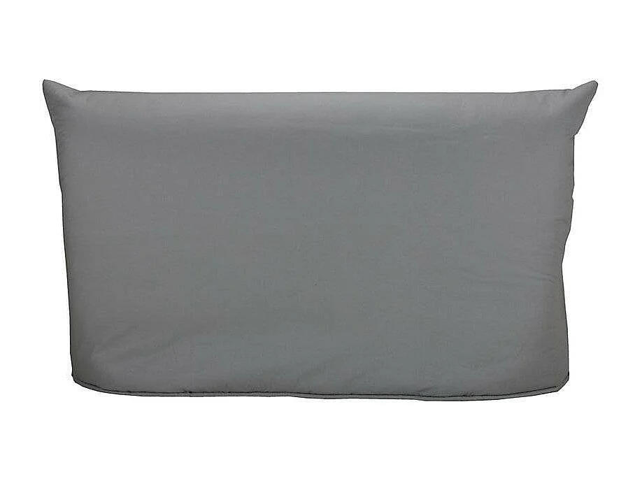 Banquette BZ tissu matelas Sofaconfort 9cm Optale 143cm-Couleur Gris clair