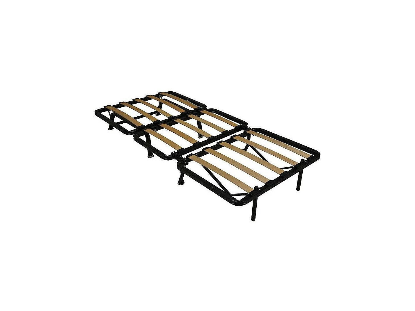 Fauteuil BZ 1 place 90x190 tissu matelas 9cm Optale-Couleur Noir