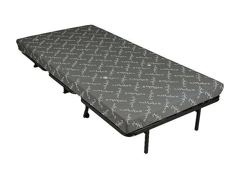 Fauteuil BZ 1 place 90x190 tissu matelas 9cm Optale-Couleur Noir