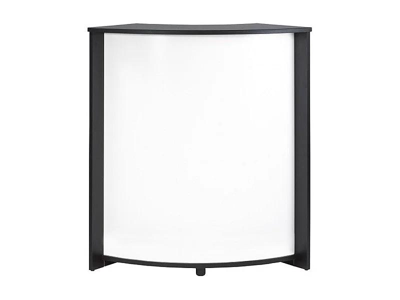 Comptoir de bar noir et blanc Snack 96cm