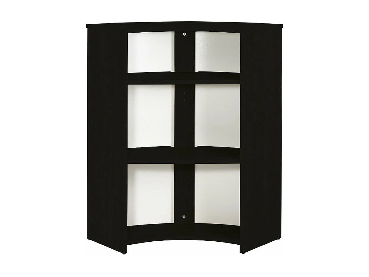 Comptoir de bar noir et blanc Snack 96cm