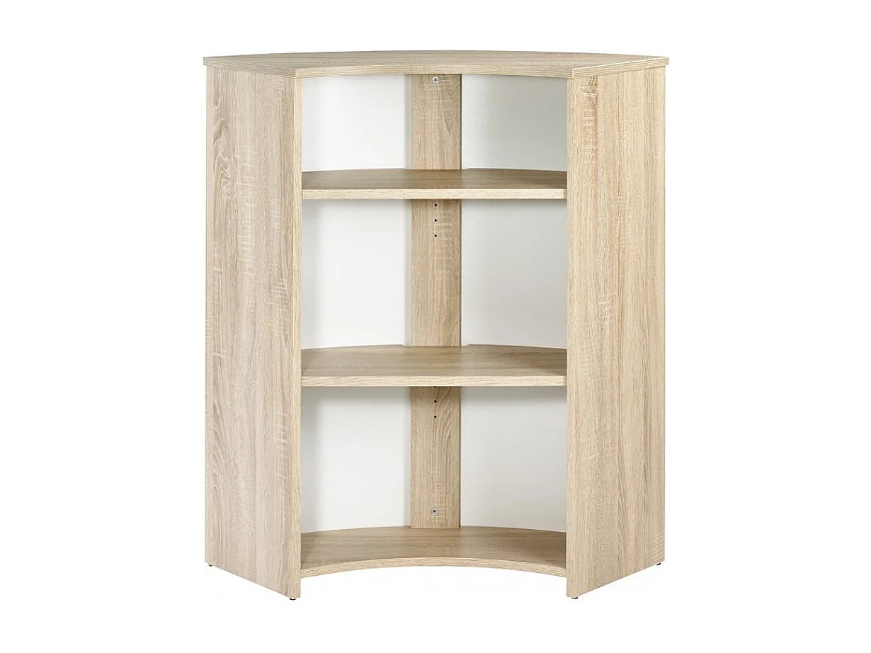 Manhattan Snack licht hout en bedrukte toog 96 cm