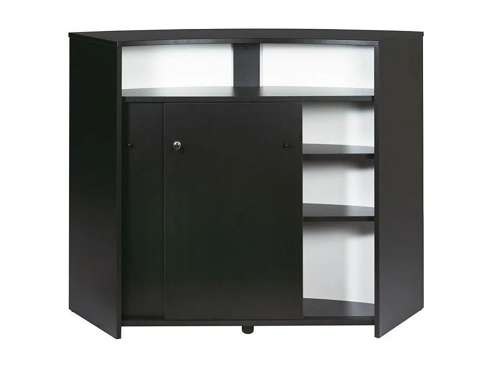 Barbalie met 2 zwart-witte deuren Snack 134 cm