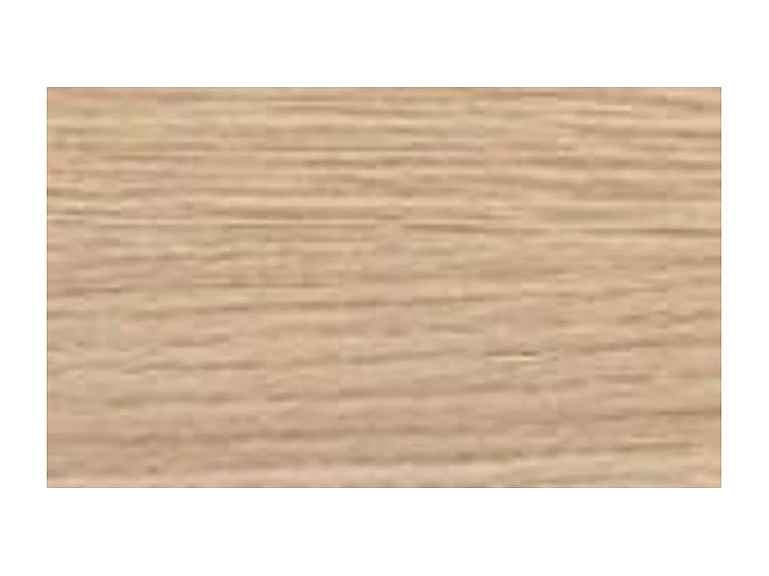 Étagère bois plaqué chêne et intérieur laqué Sandry-Couleur Blanc