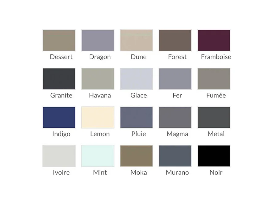 Table d'appoint carrée bois laqué et acier chromé Gucca-Couleur Soufre