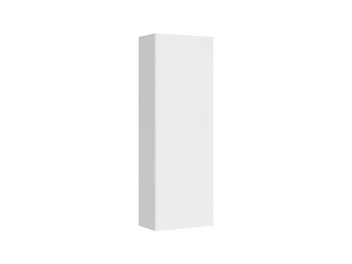 Colonne porte battante frêne blanc Ela L60xH210xP40