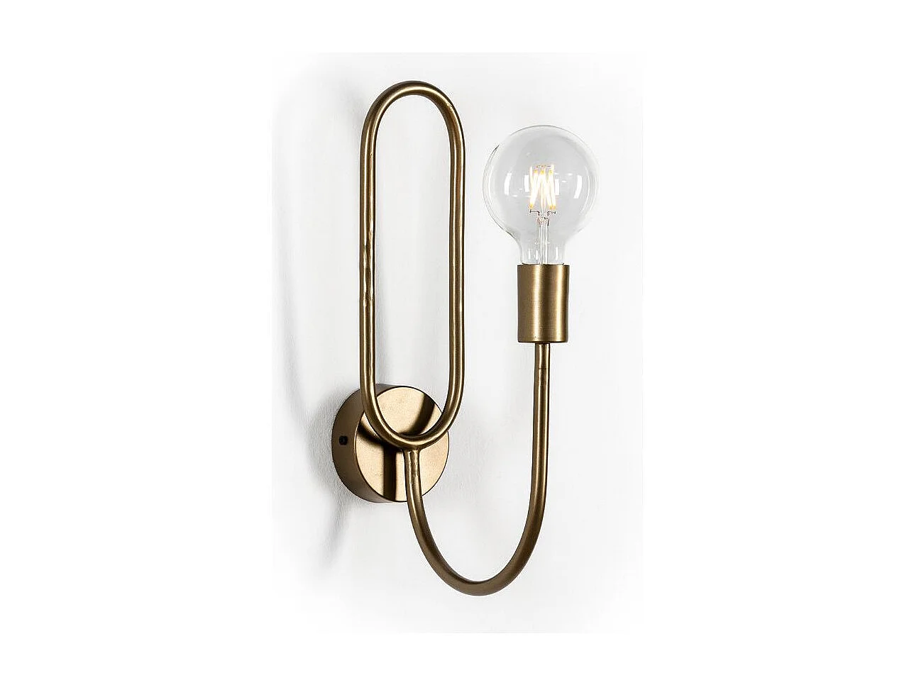 Applique murale métal doré Erwin