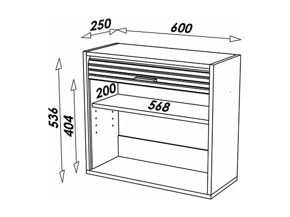 Couna witte vliesgevelopberger L 60 x H 54 cm