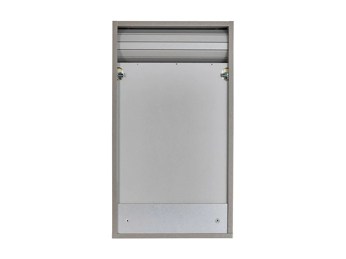 Couna grijs keukenwandmeubel met gordijn L 40 x H 72 cm