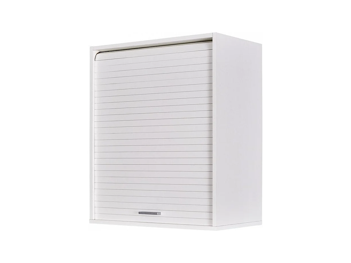 Meuble mural de cuisine à rideau blanc Couna L 60 x H 72cm