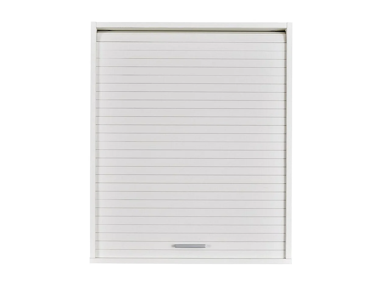 Meuble mural de cuisine à rideau blanc Couna L 60 x H 72cm