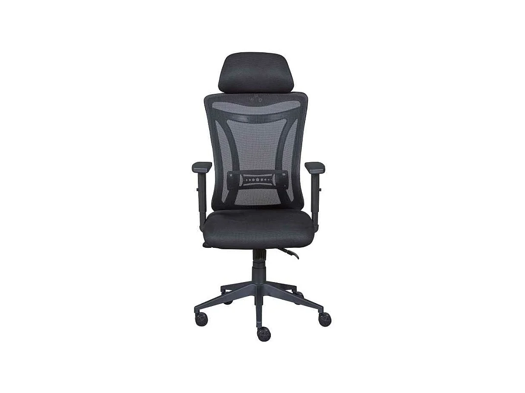 XLAdministrator chaise de bureau noir.