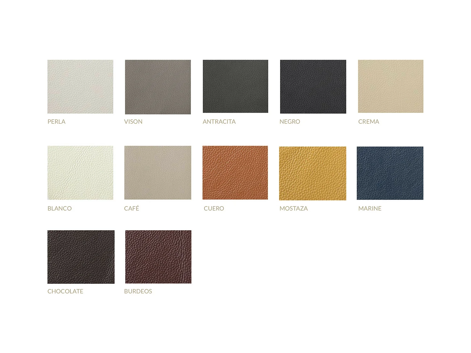 Canapé cuir 2 places Loma 164cm-Couleur Cuir Piel burdeos