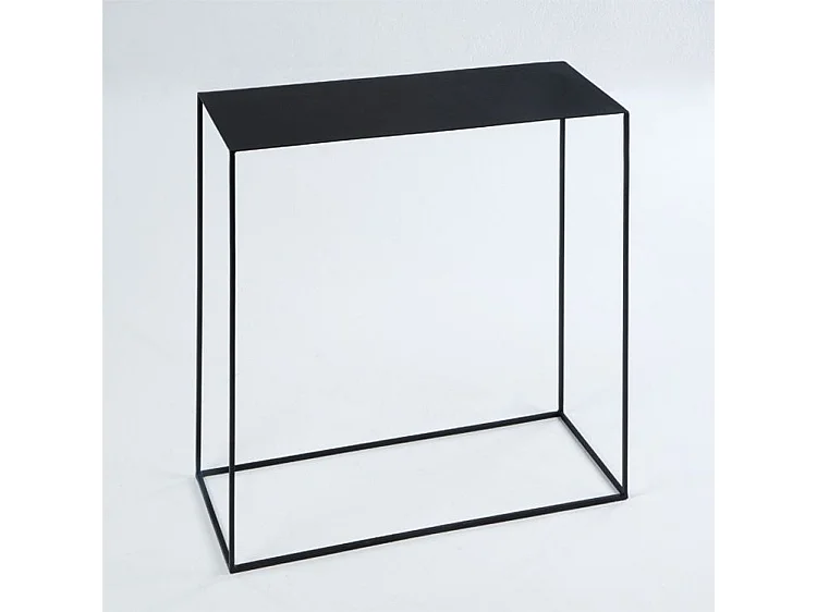Console métal noir 84cm